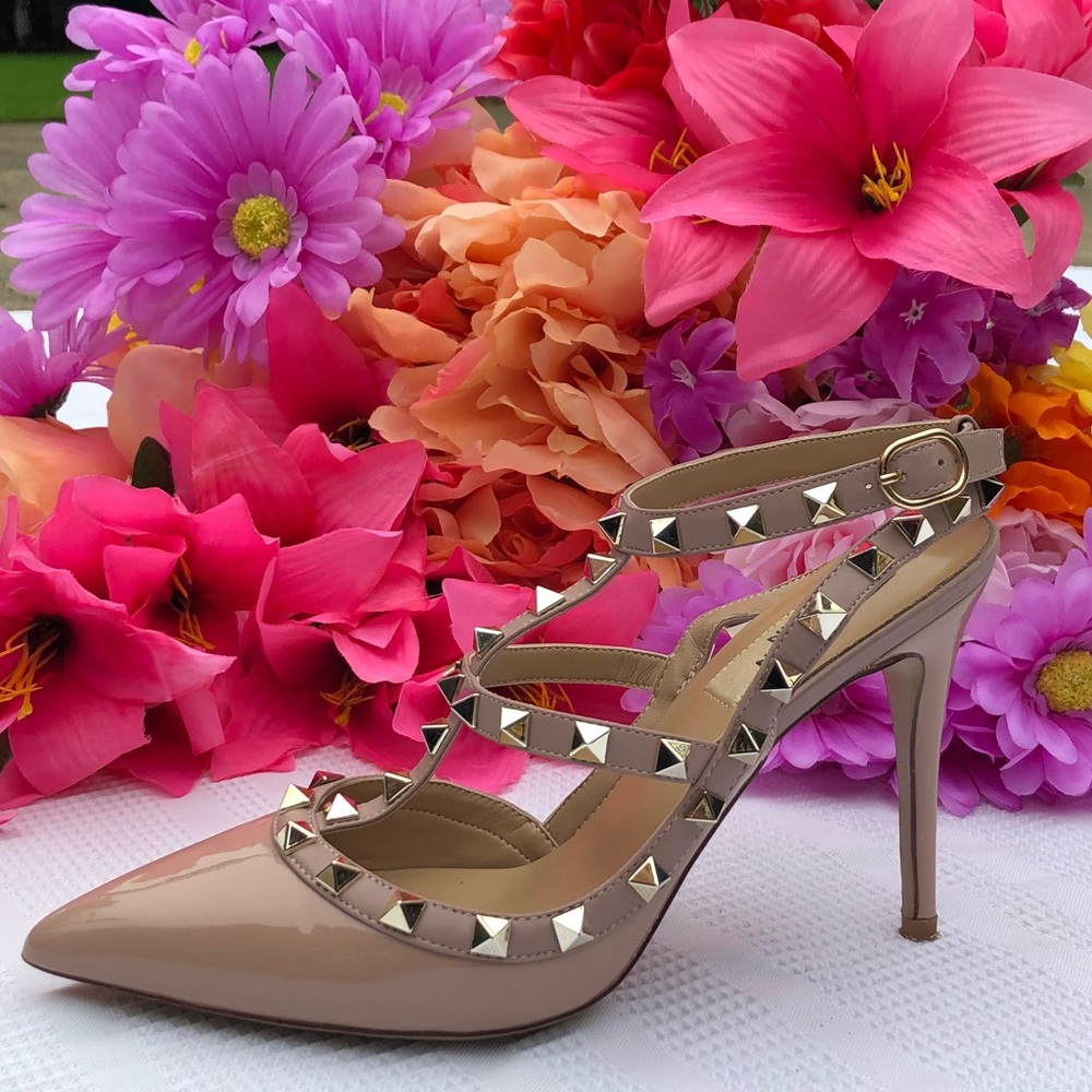 Kaitlyn Pan Rockstud Heels